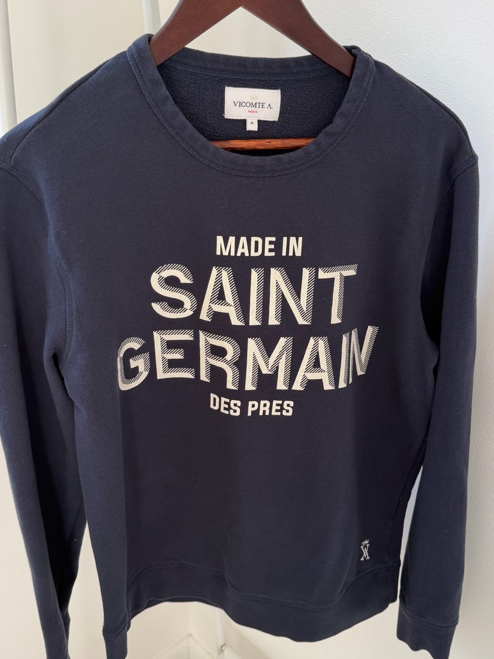 Vicomte A. Navy 'Made in Saint Germain' Sweatshirt